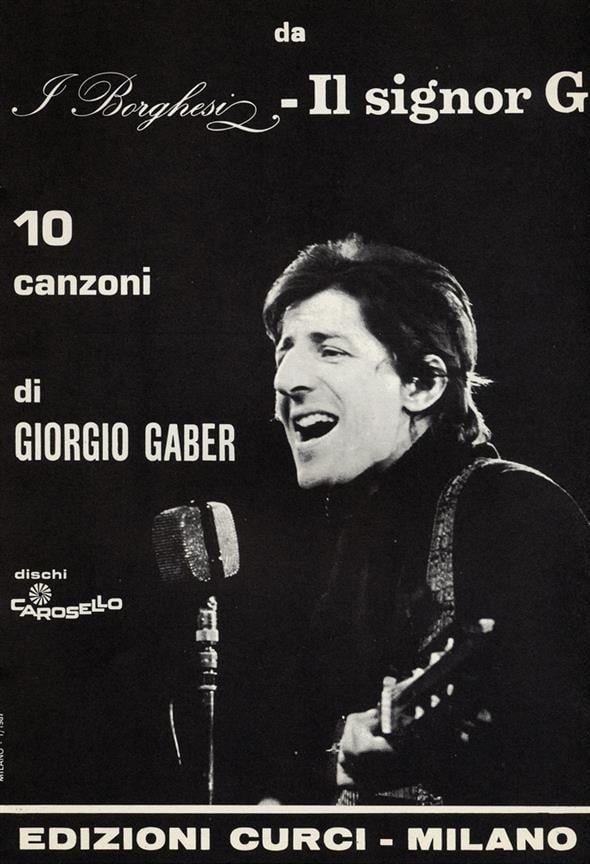 Il Signor G. 10 Canzoni Di G. Gaber
